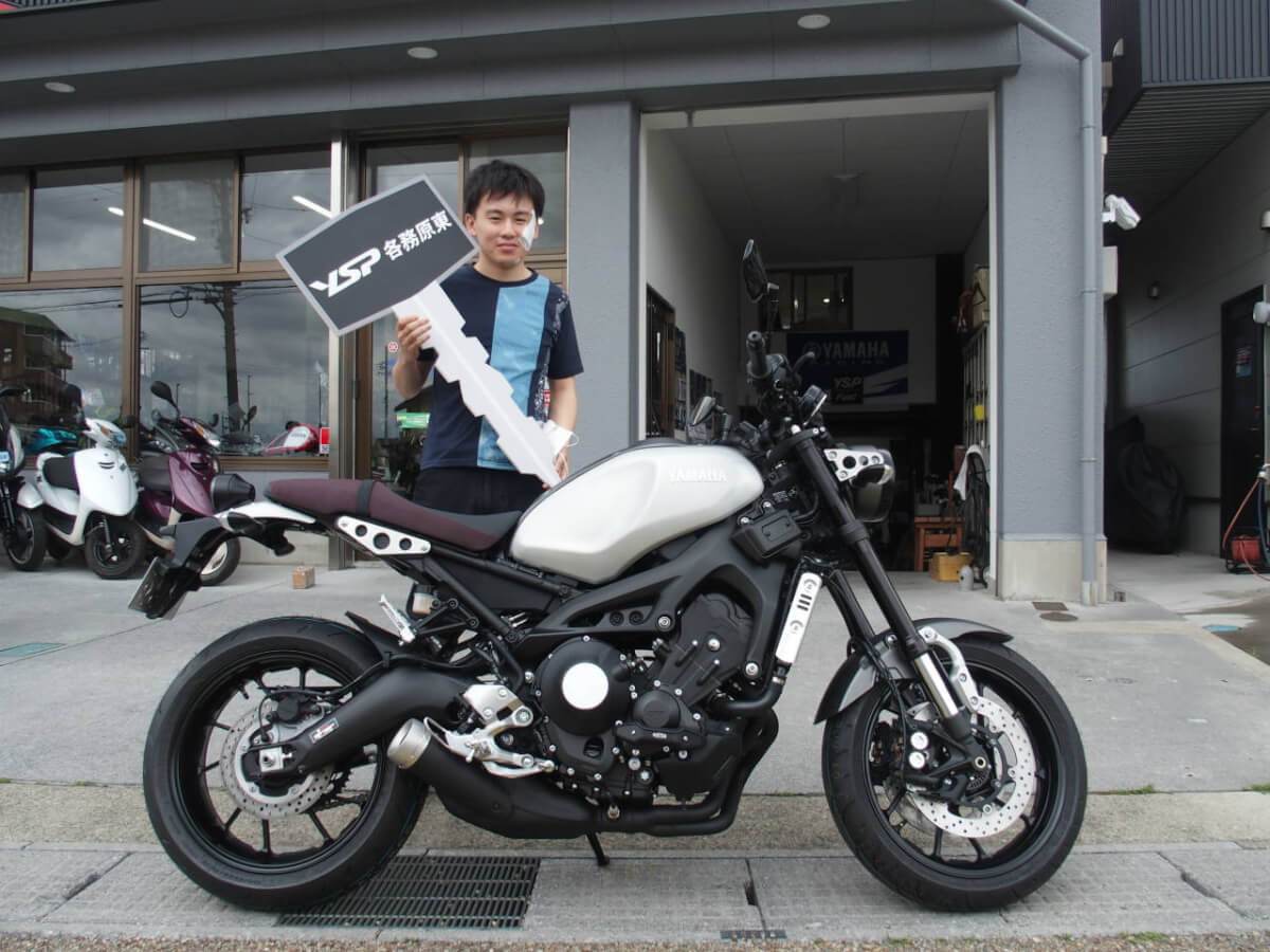 XSR900納車おめでとうございます