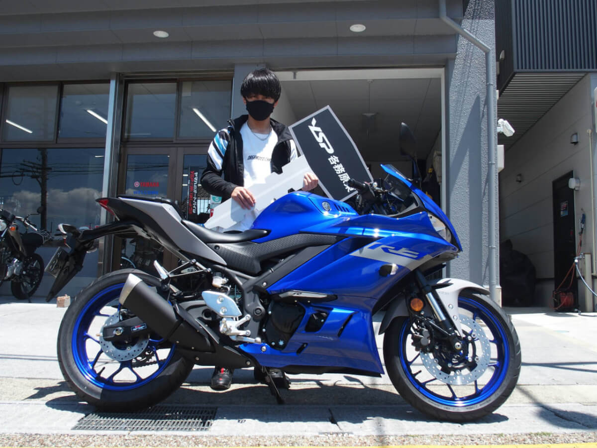 YZF-R3納車おめでとうございます