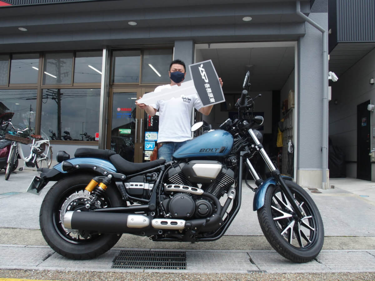 BOLT R ABS納車おめでとうございます