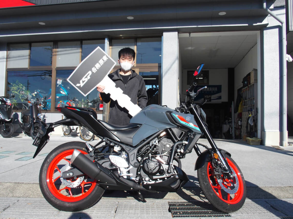 MT-25納車おめでとうございます