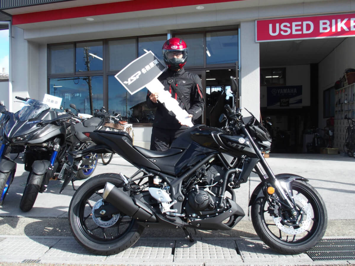 MT-03納車おめでとうございます