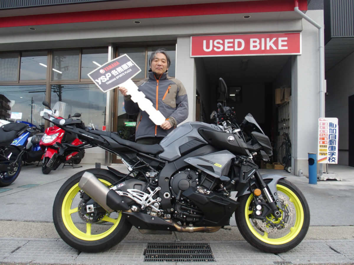 MT-10納車おめでとうございます!