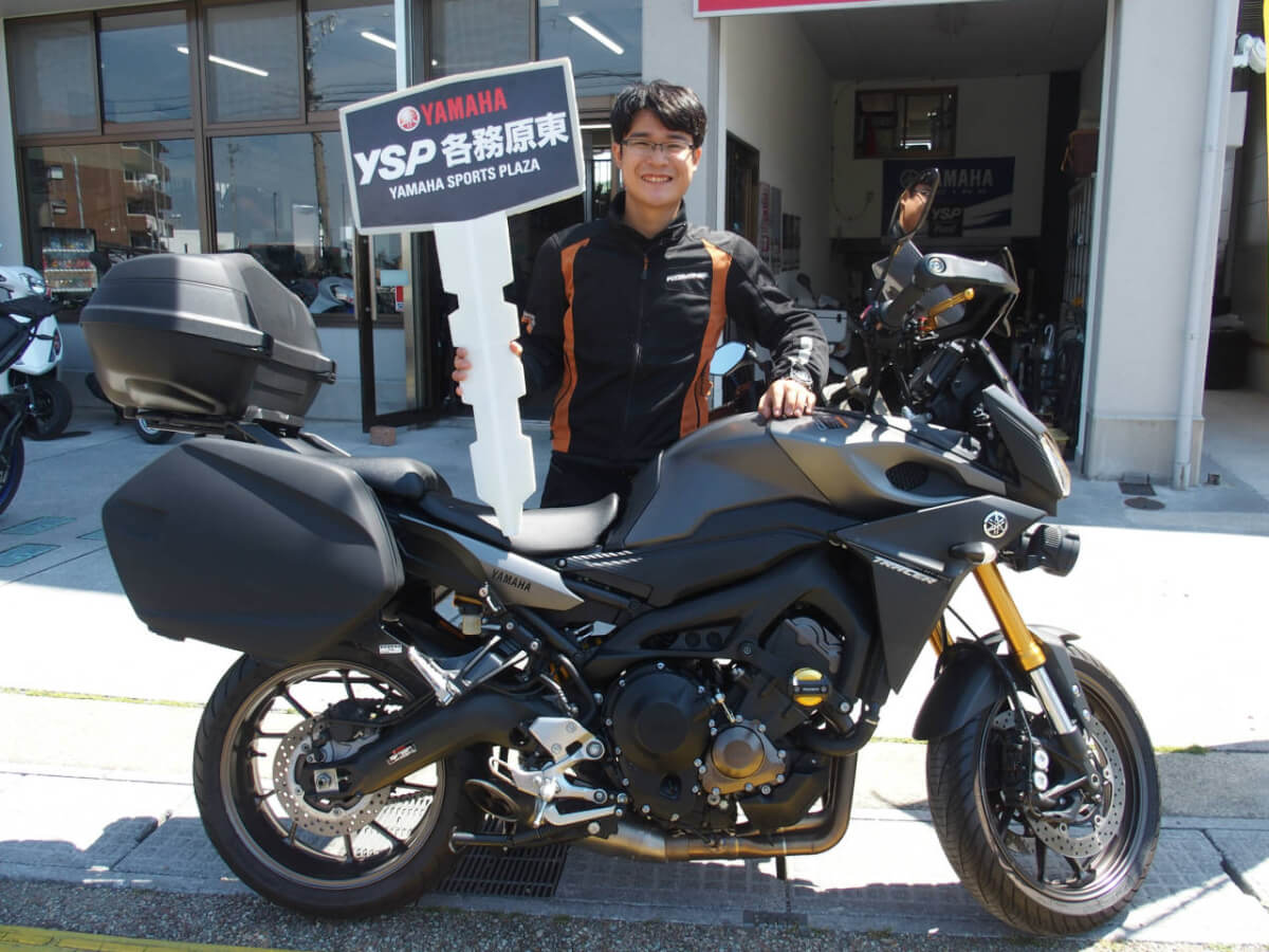 MT-09 TRACER納車おめでとうございます