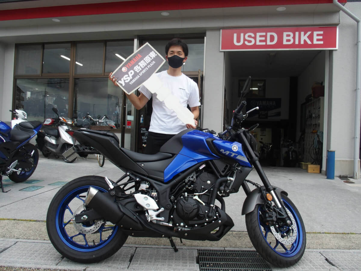 MT-03納車おめでとうございます