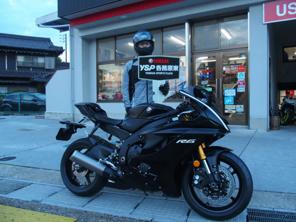 YZF-R6納車おめでとうございます