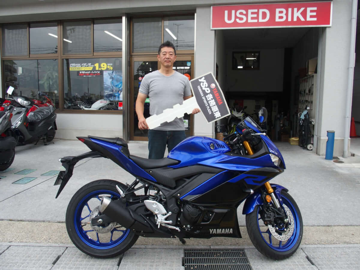 YZF-R3納車おめでとうございます