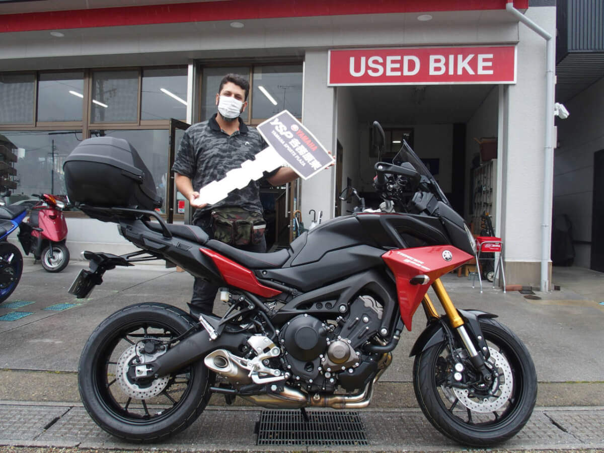 TRACER900GT納車おめでとうございます