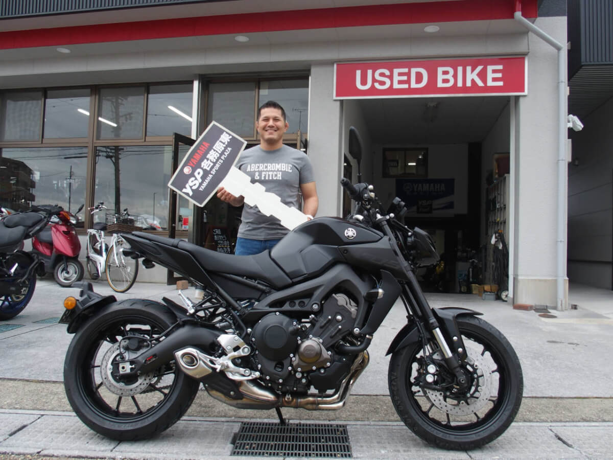 MT-09納車おめでとうございます