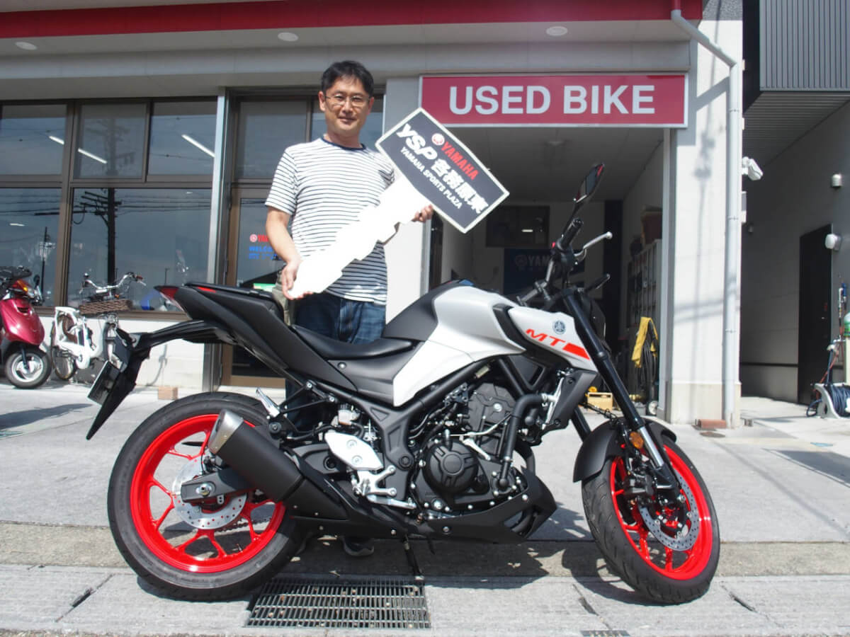 MT-03納車おめでとうございます