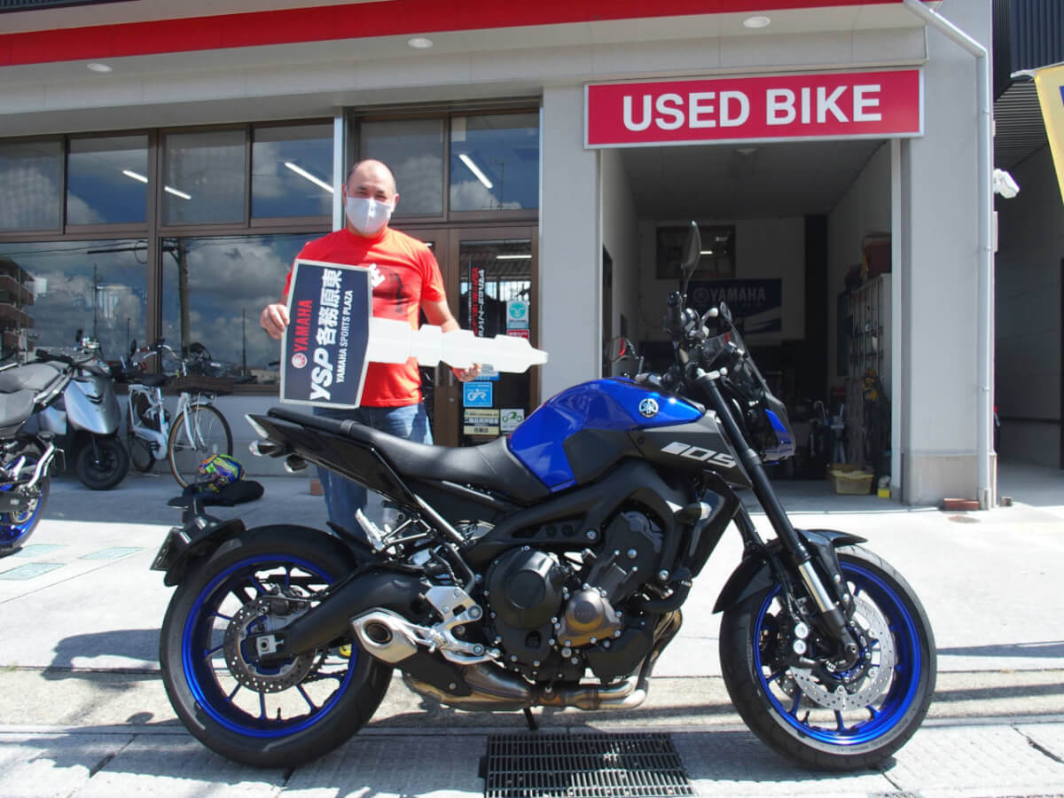 MT-09 ABS納車おめでとうございます