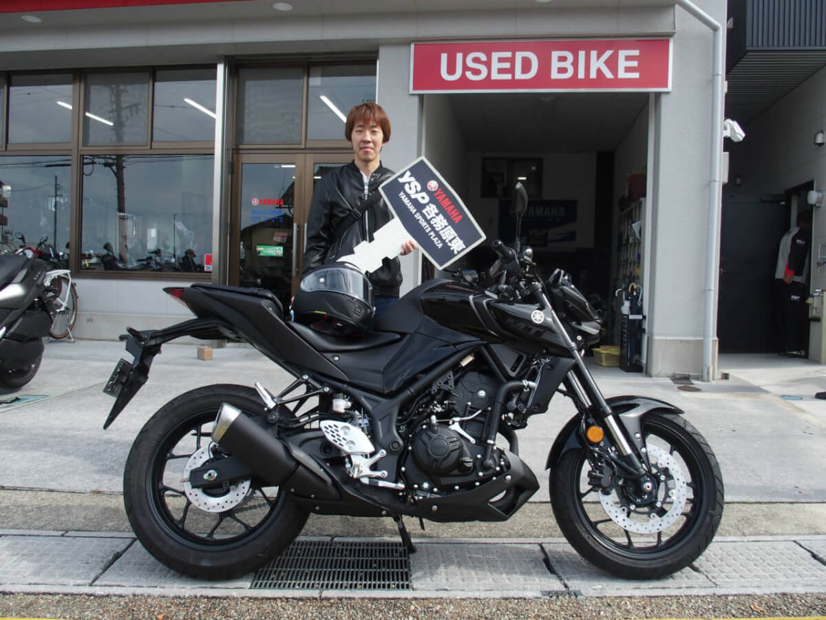 MT-25納車おめでとうございます