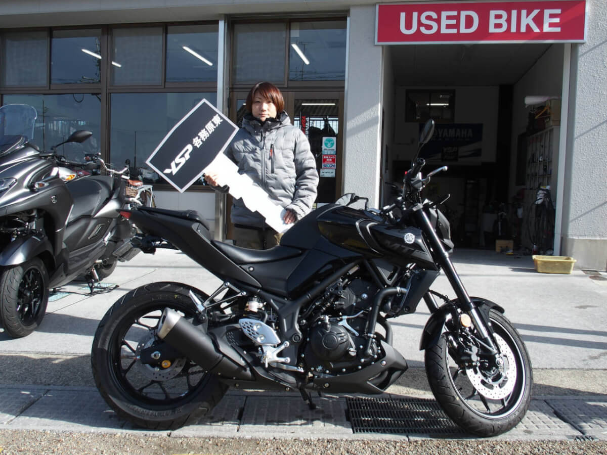 MT-25納車おめでとうございます