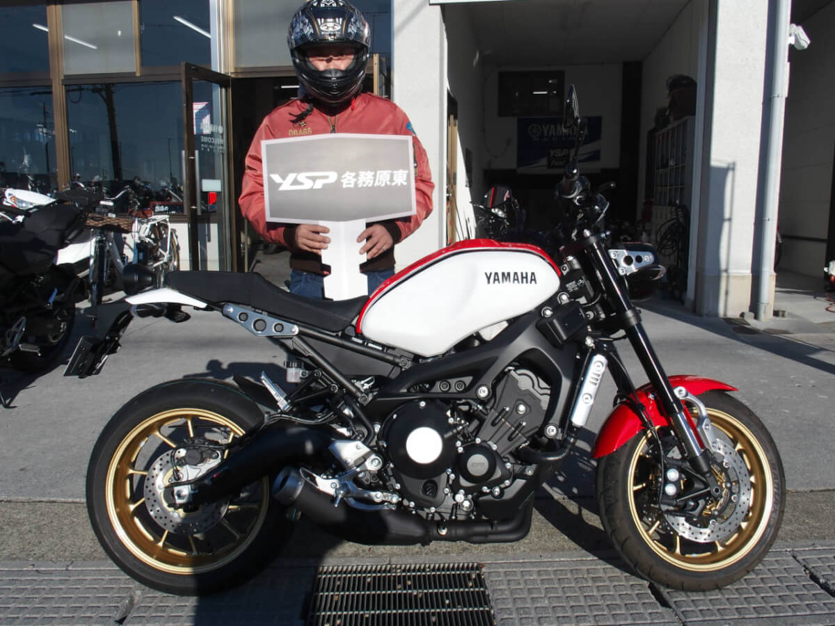 XSR900納車おめでとうございます