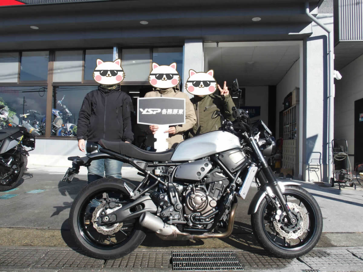 XSR700納車おめでとうございます