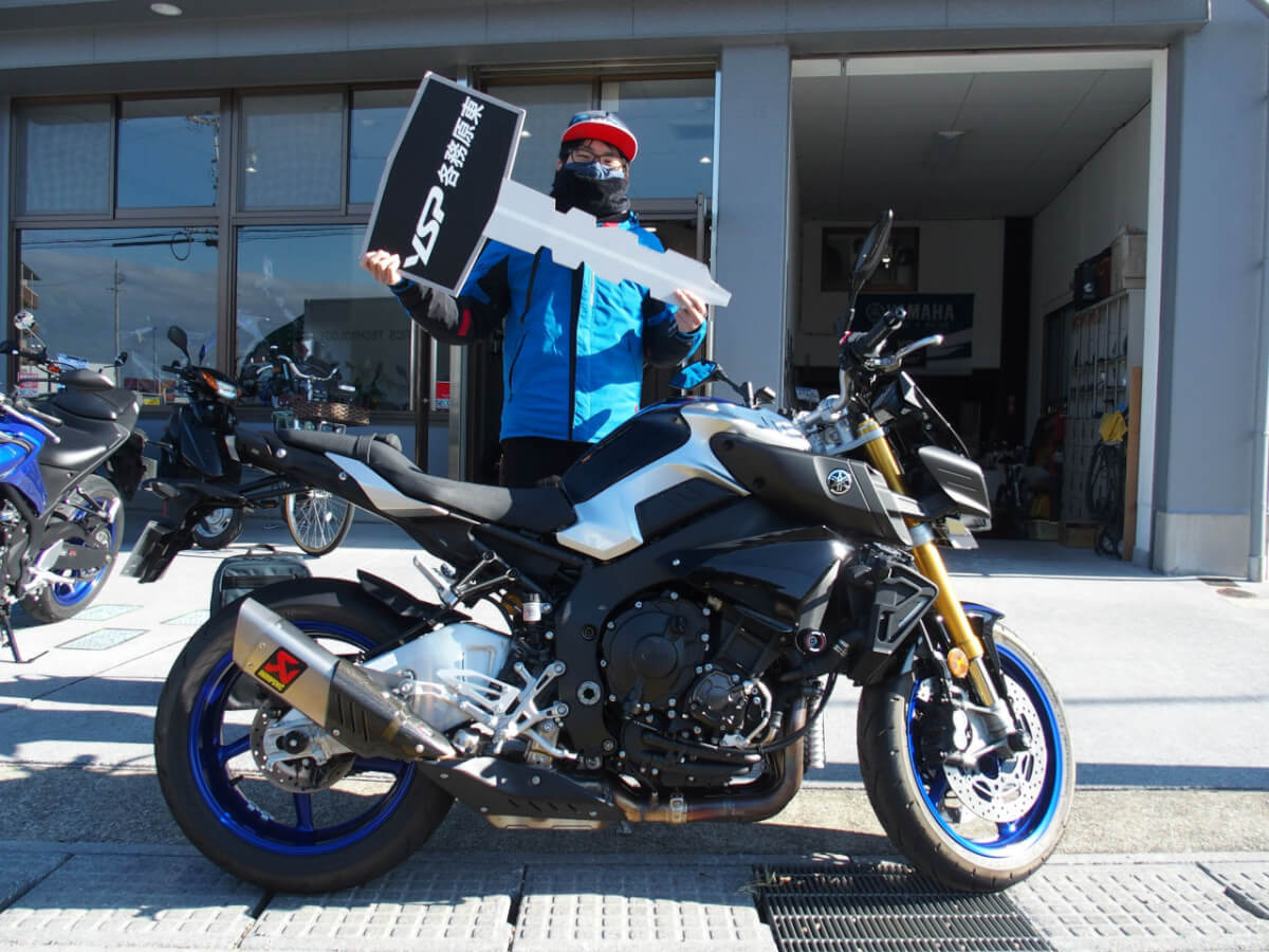 MT-10SP納車おめでとうございます