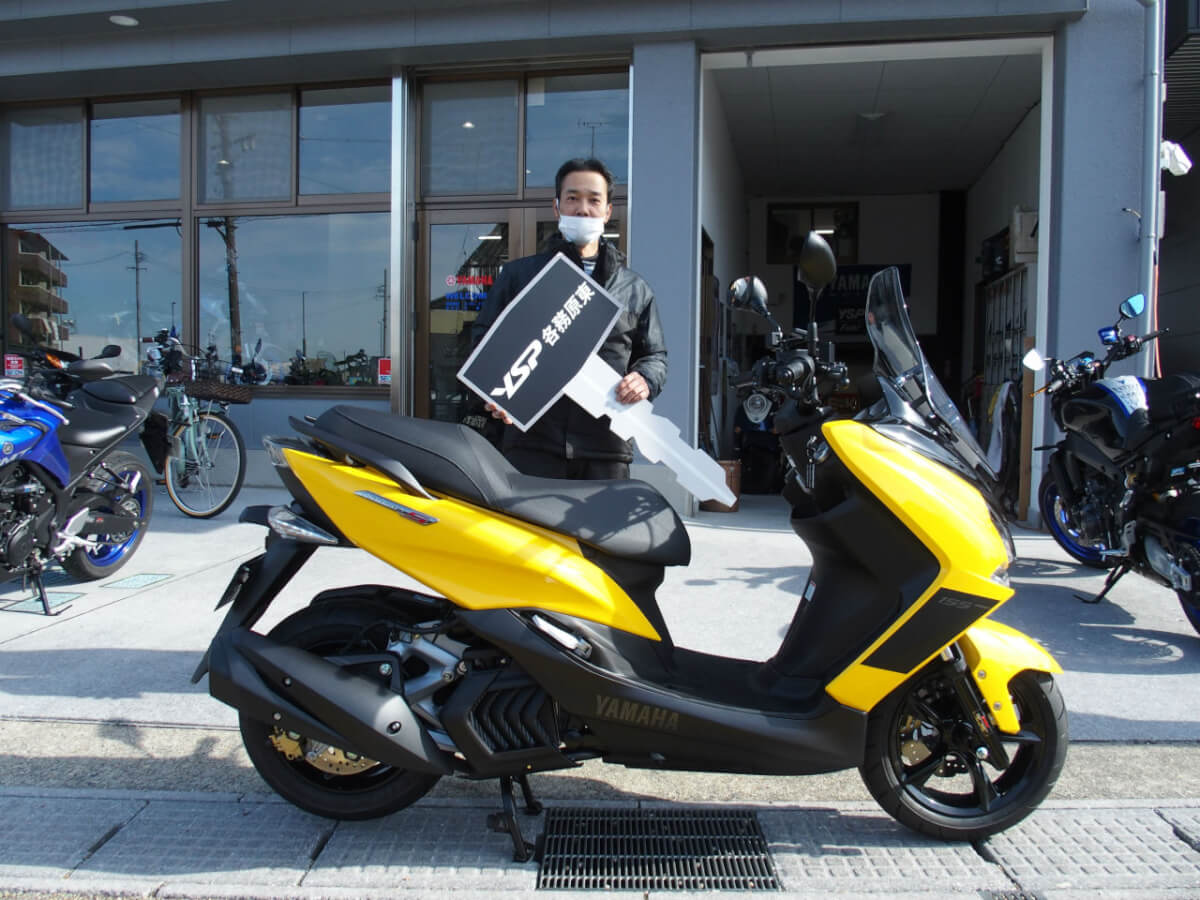 マジェスティ155納車おめでとうございます