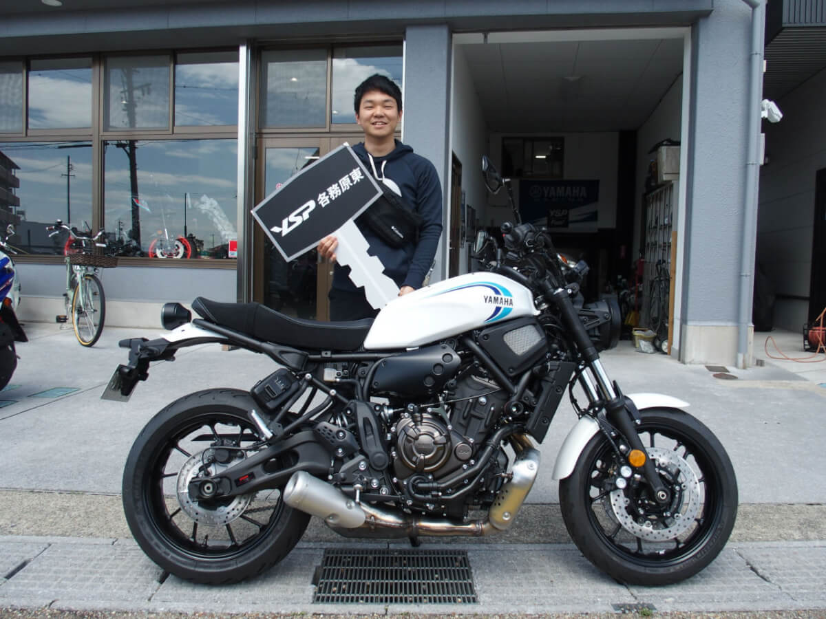 XSR700納車おめでとうございます