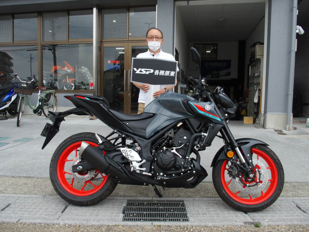 MT-25納車おめでとうございます