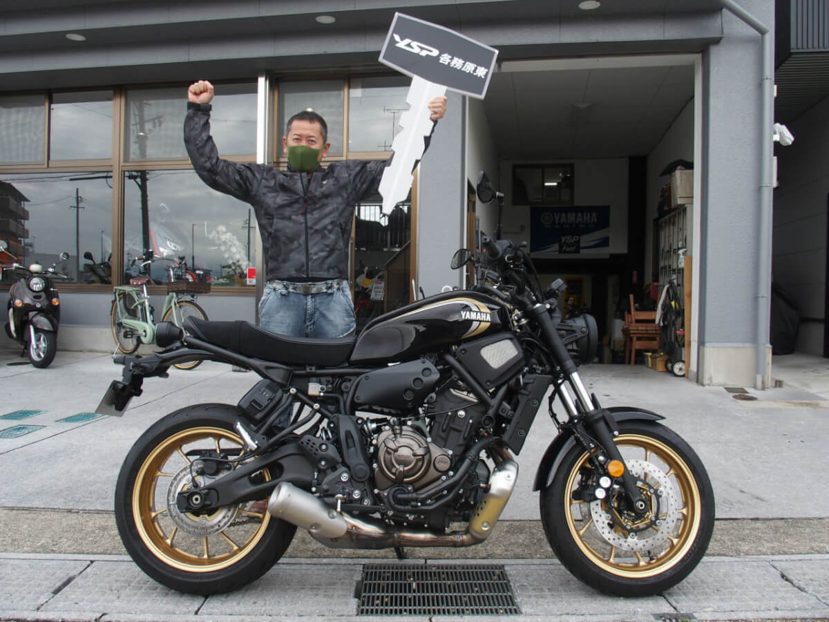 XSR700納車おめでとうございます