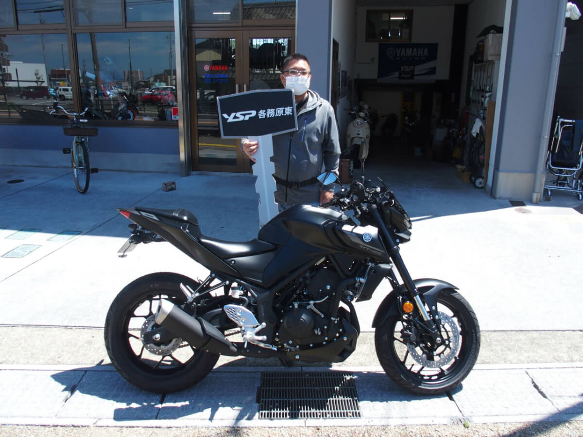 MT-25納車おめでとうございます