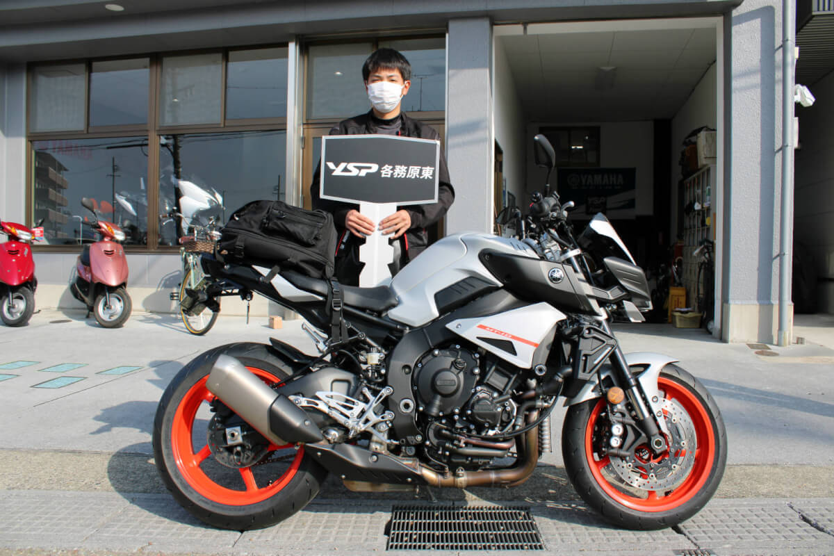 MT-10納車おめでとうございます