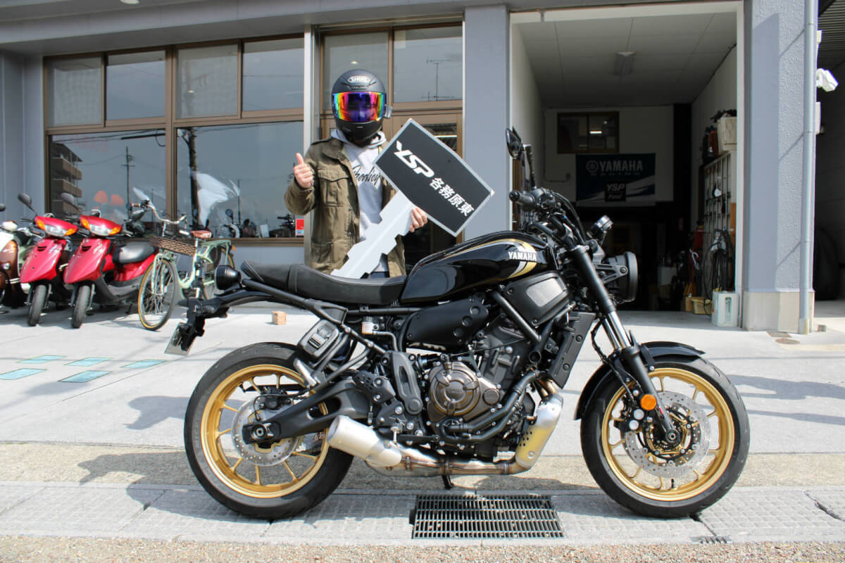 XSR700納車おめでとうございます