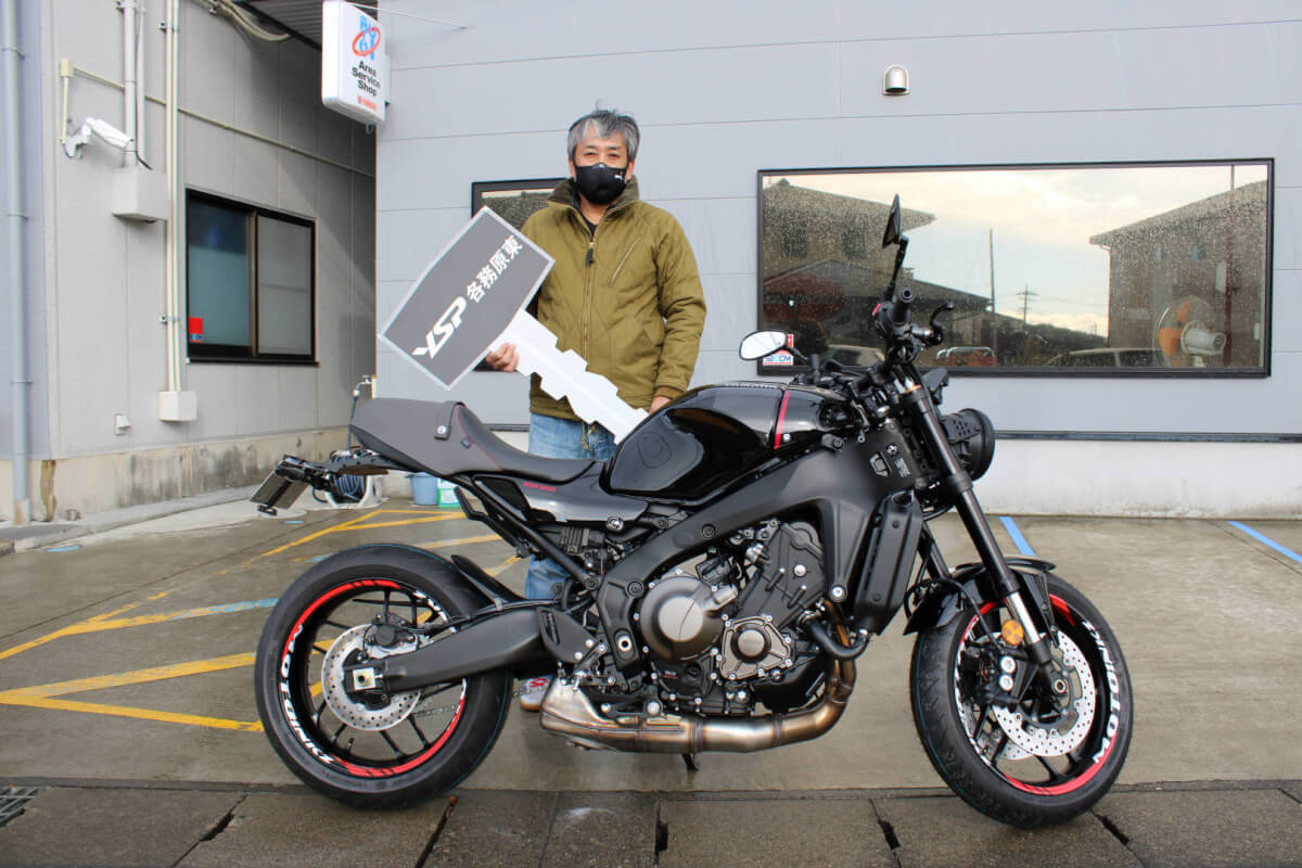 XSR900納車おめでとうございます