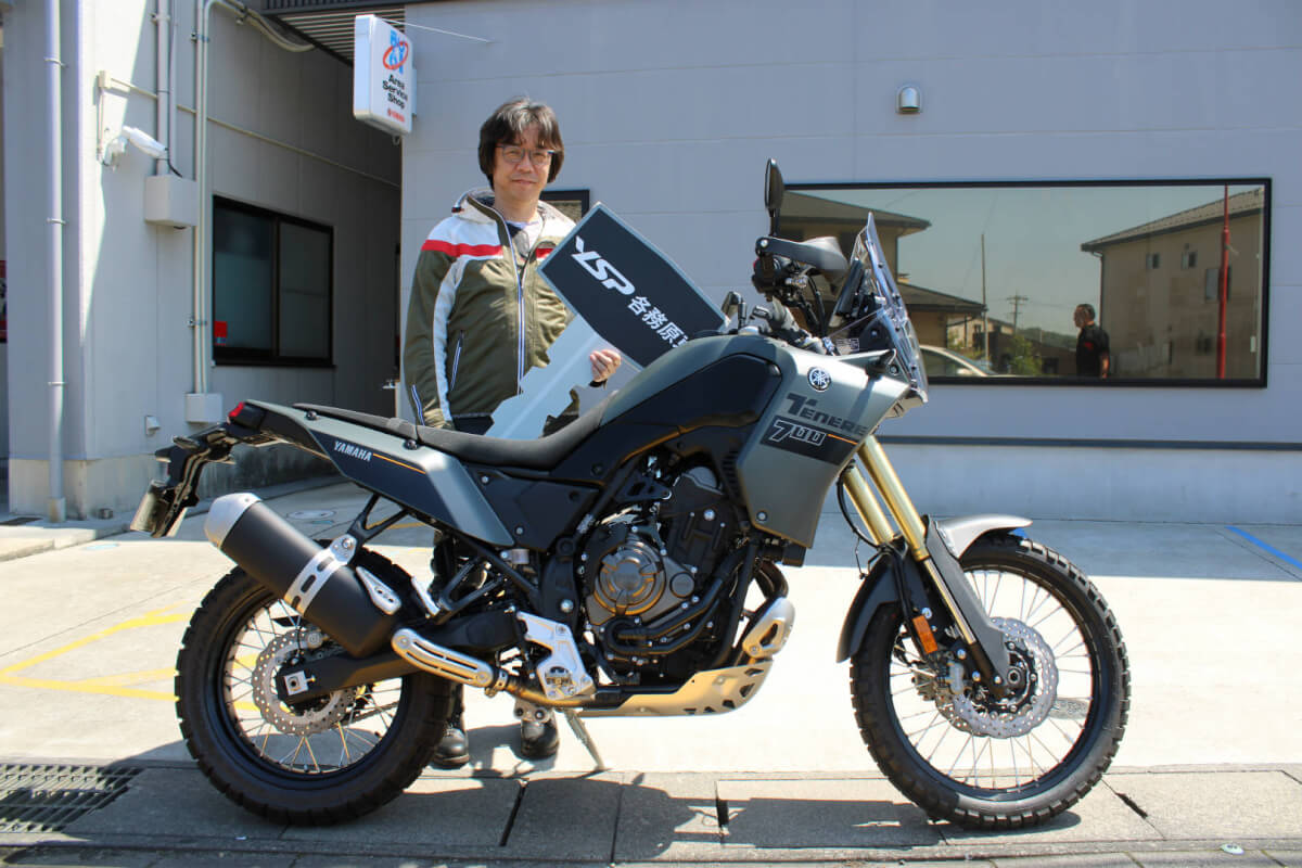 TENERE700納車おめでとうございます